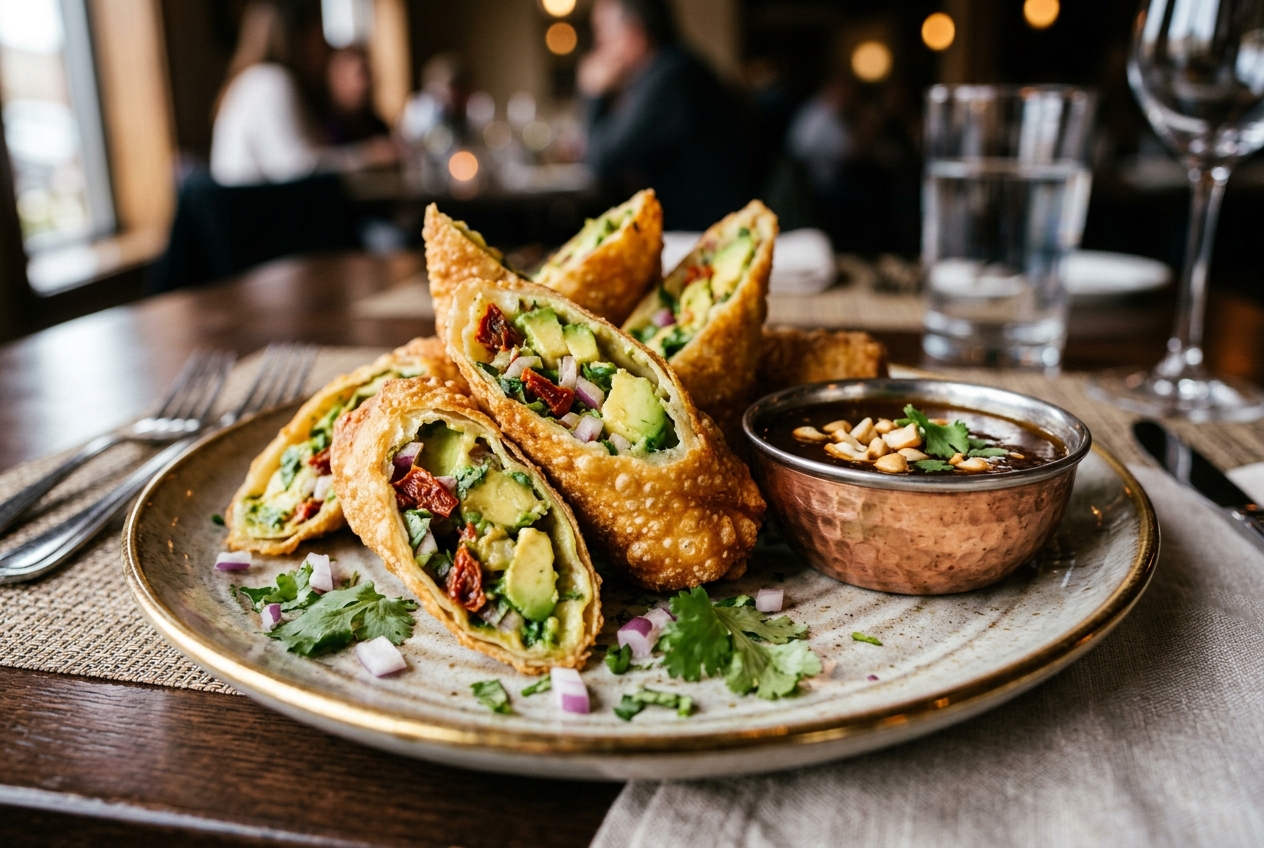 Avocado Egg Rolls Recipe